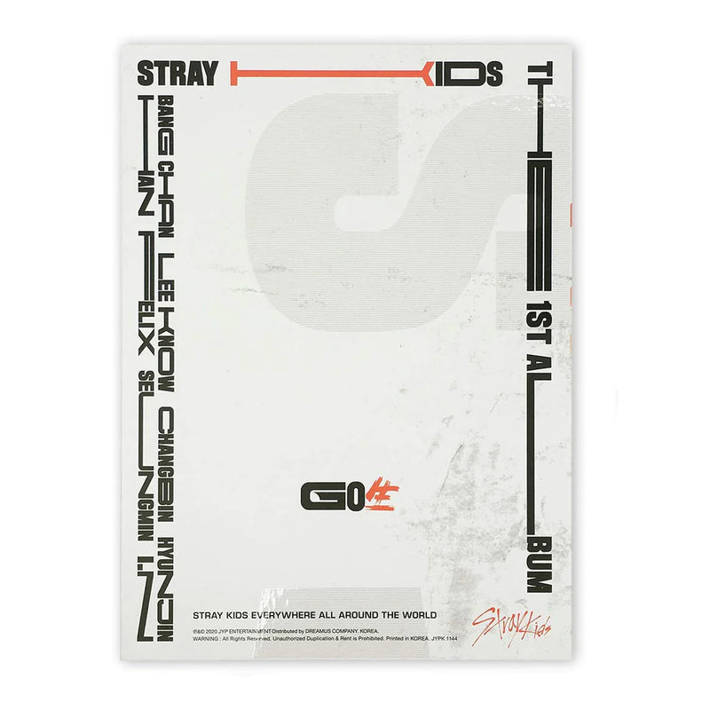 STRAY KIDS - 1ST FULL ALBUM - GO LIVE (STANDARD VER.)