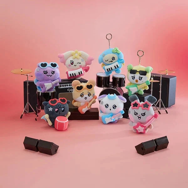 ATEEZ - MIGHTEEZ ROCK THE STAGE POP UP OFFICIAL MD PLUSH KEYRING - ROCKSTAR