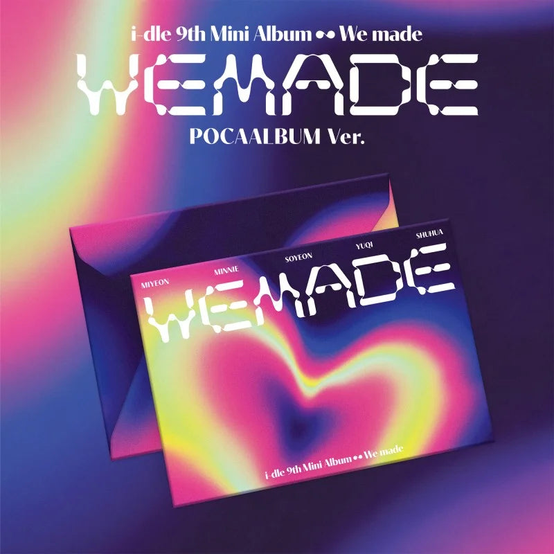 (PREORDER MID-LATE JULY) I-DLE - 9TH MINI ALBUM - WE MADE (POCA ALBUM)