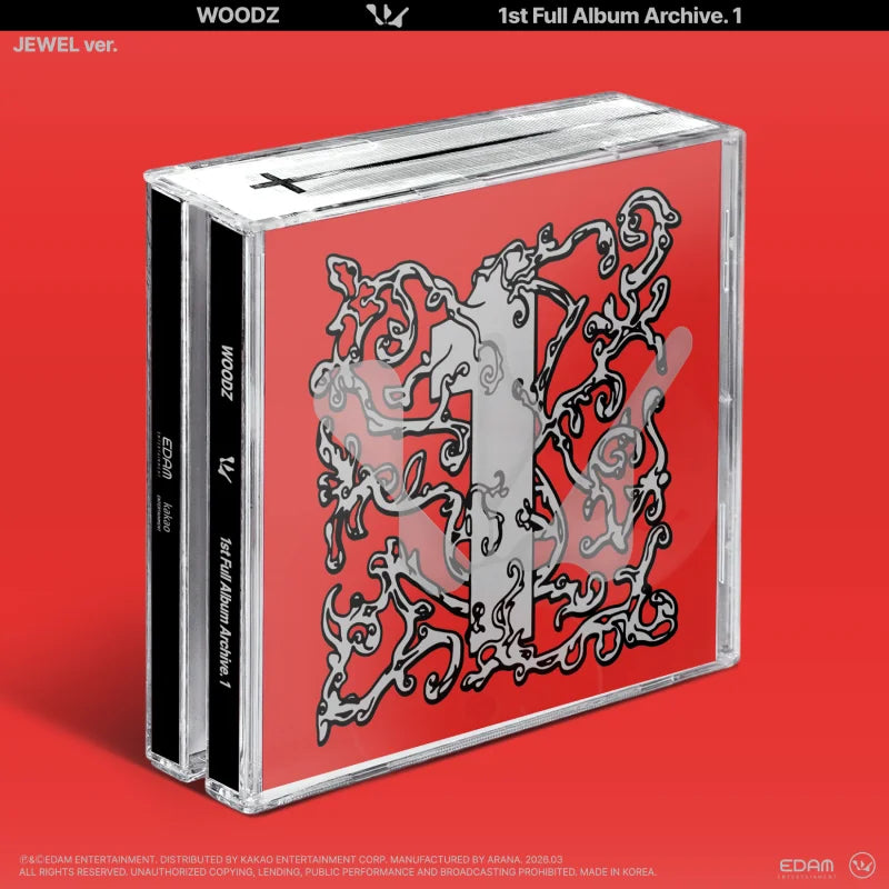 (PREORDER) WOODZ - 1ST FULL ALBUM - ARCHIVE. 1 (JEWEL CASE VER.)