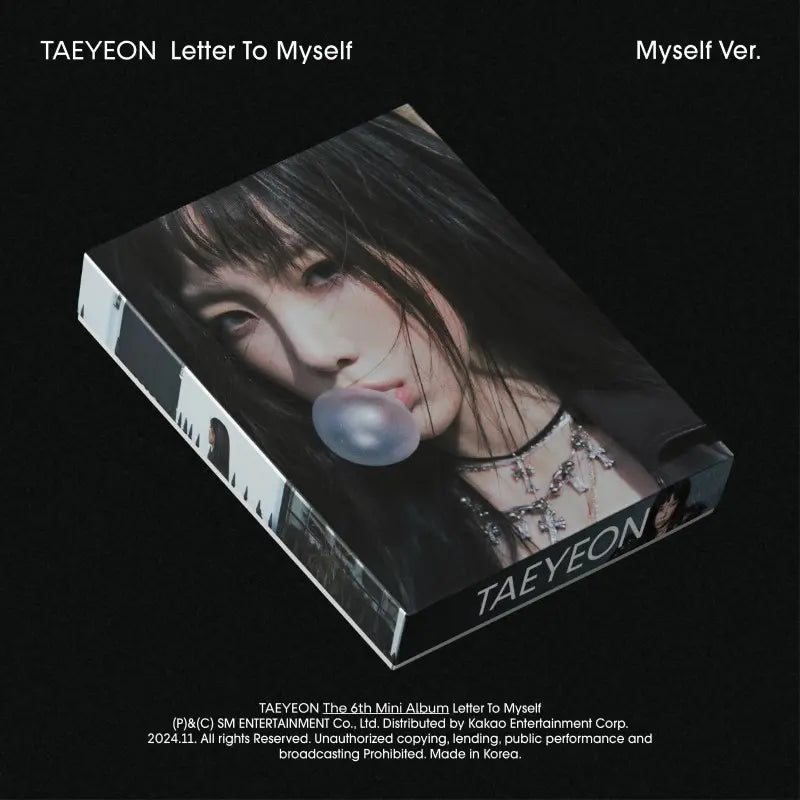 TAEYEON - 6TH MINI ALBUM - LETTER TO MYSELF (MYSELF VER.)
