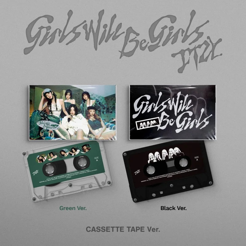 ITZY - ALBUM - GIRLS WILL BE GIRLS (CASSETTE TAPE VER.)