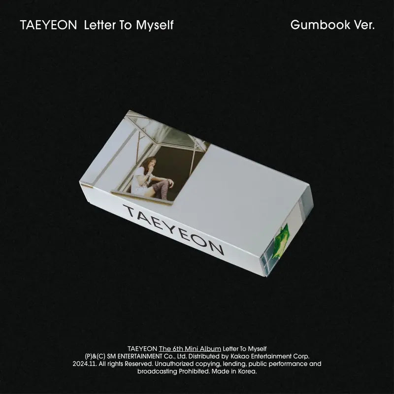 TAEYEON - 6TH MINI ALBUM - LETTER TO MYSELF (GUMBOOK VER.)