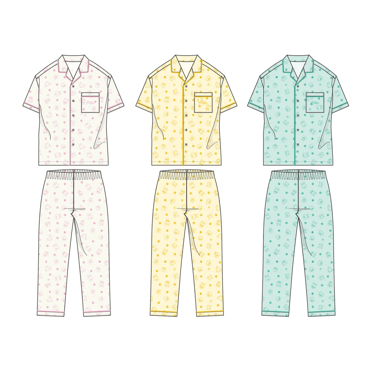 STRAY KIDS 6TH OFFICIAL FANCLUB STAY JAPAN - PAJAMA SET — Oh Seoul