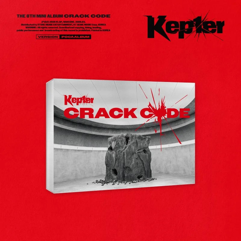 KEP1ER - 8TH MINI ALBUM - CRACK CODE (POCA ALBUM)