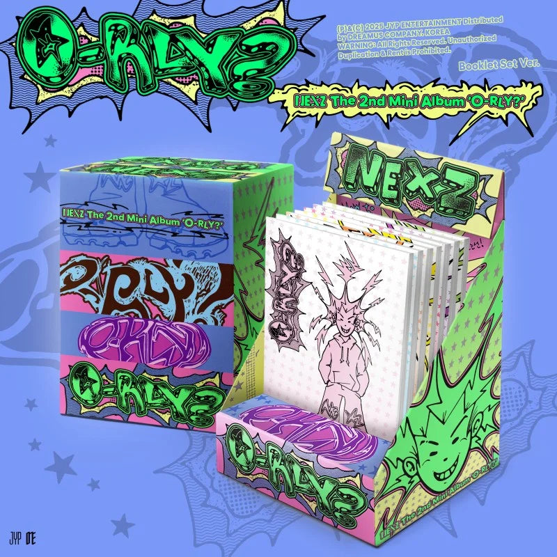 NEXZ - 2ND MINI ALBUM - O-RLY? (BOOKLET SET VER.)