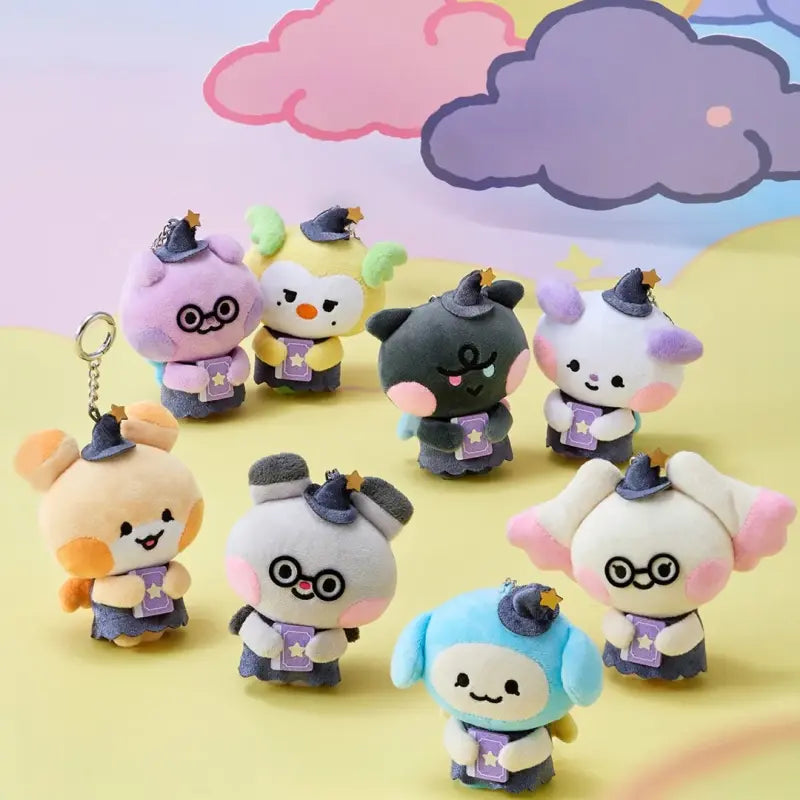 (PREORDER TBD) ATEEZ MIGHTEEZ - WONDER ROOM OFFICIAL MERCHANDISE - PLUSH KEYRING