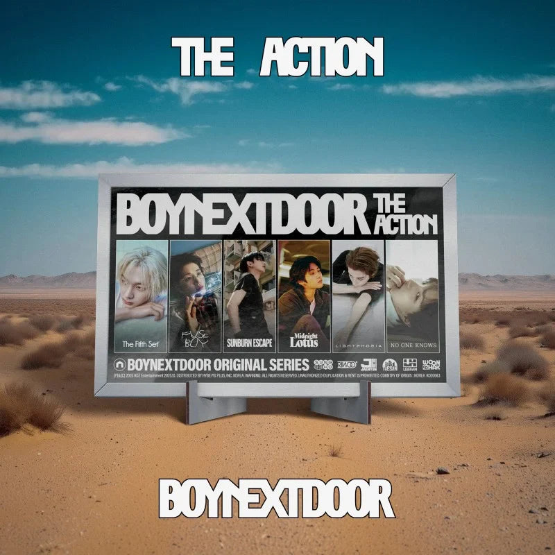 BOYNEXTDOOR - 5TH EP ALBUM - THE ACTION (FRAME VER.)