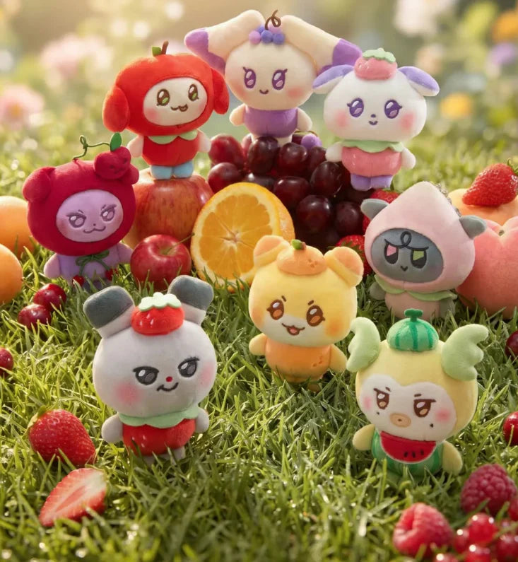 (PREORDER EARLY-MID OCT) ATEEZ - MIGHTEEZ BERRY BREEZY FAIRY FRUIT PLUSH KEYRING