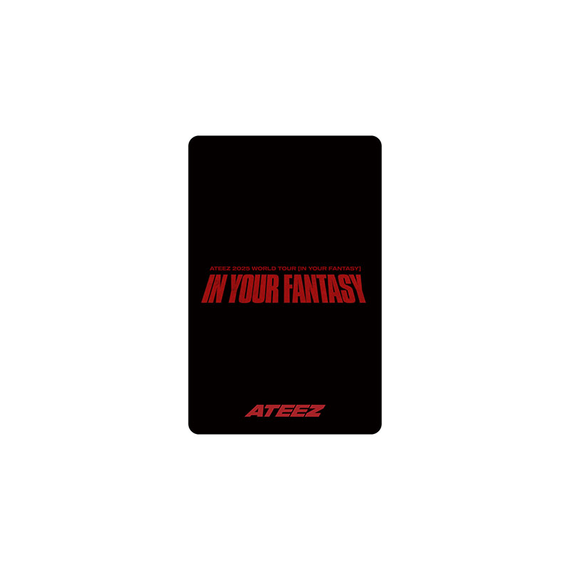 タレントカード ateez in your fantasy LIMITED EDITION 20 ATEEZ 2025 WORLD TOUR [IN YOUR FANTASY] IN JAPAN - RANDOM TRADING