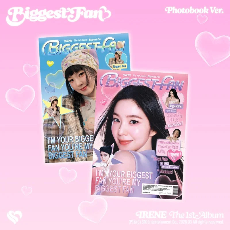 IRENE - 1ST ALBUM - BIGGEST FAN (PHOTOBOOK VER.)