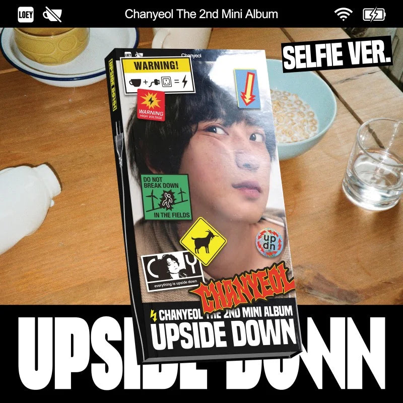 EXO - CHANYEOL - 2ND MINI ALBUM - UPSIDE DOWN (SELFIE VER.)