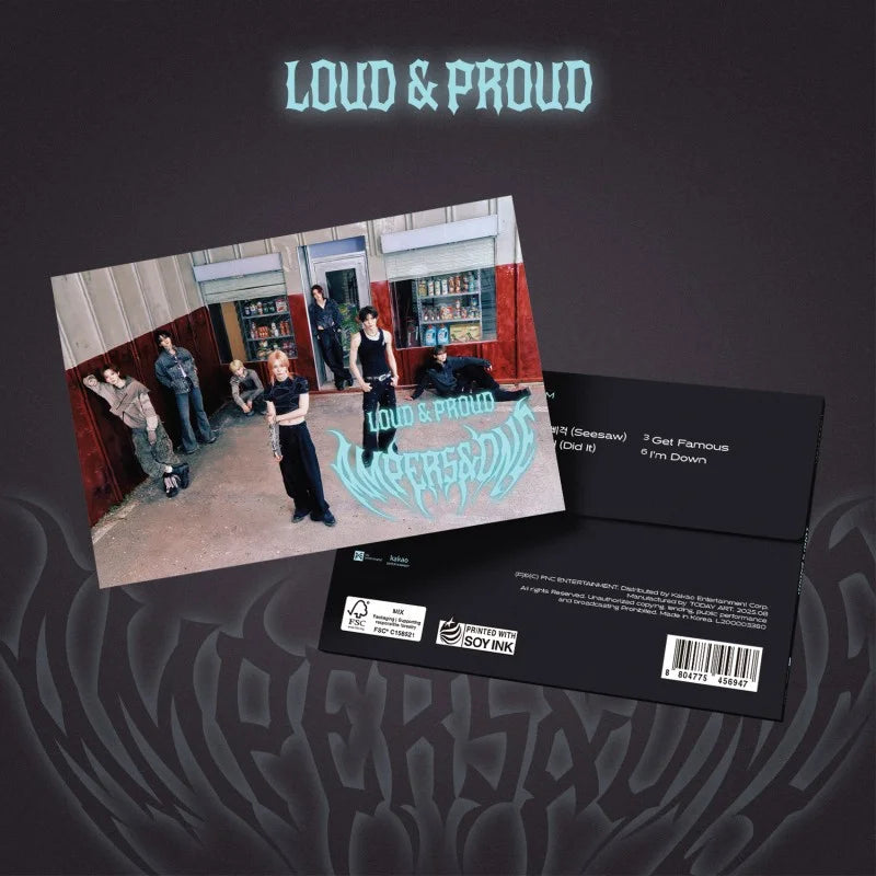 AMPERS&ONE - 3RD MINI ALBUM - LOUD & PROUD (POSTCARD VER.)
