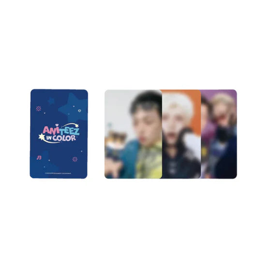 (PREORDER)   ATEEZ - ANITEEZ IN COLOR POP UP OFFICIAL MD RANDOM TRADING CARD