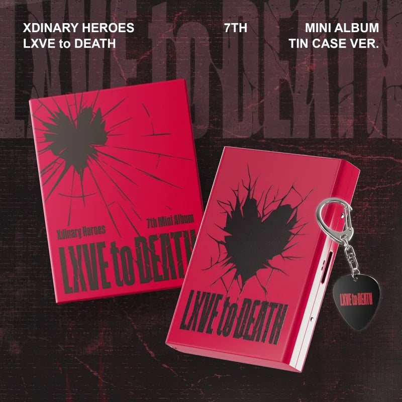 XDINARY HEROES -7TH MINI ALBUM - LXVE to DEATH (TIN CASE VER.)