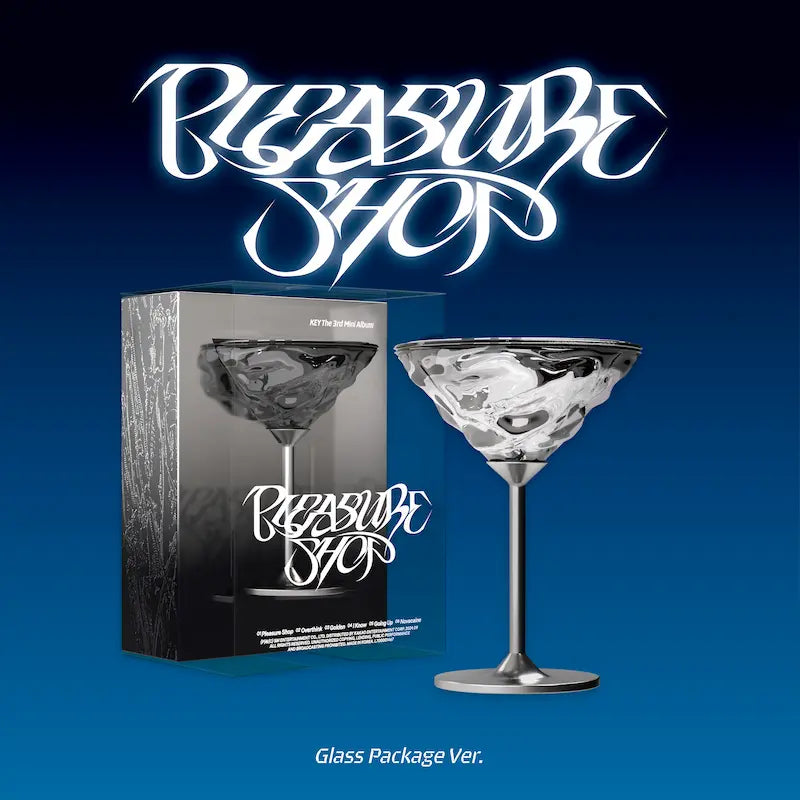 KEY - 3RD MINI ALBUM - PLEASURE SHOP (GLASS PACKAGE VER.)