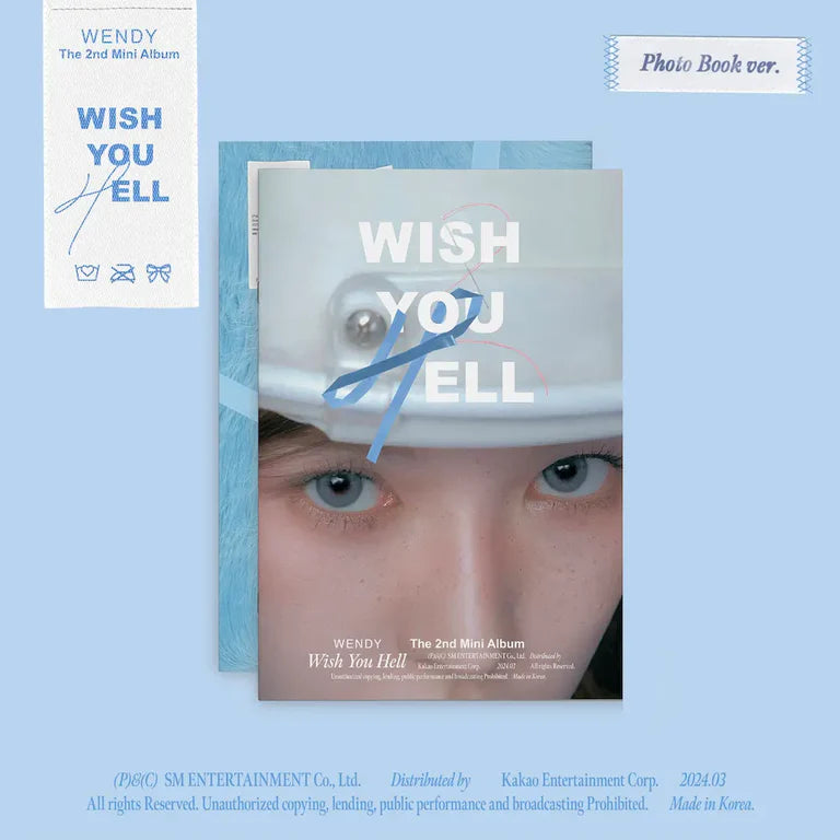 WENDY - 2ND MINI ALBUM - WISH YOU HELL (PHOTOBOOK VER.)