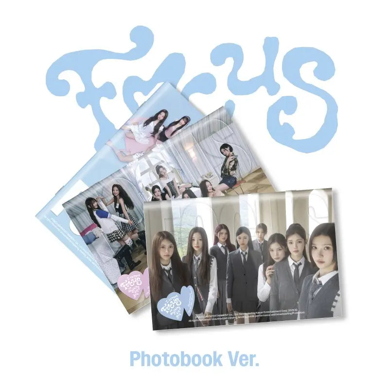 HEARTS2HEARTS - 1ST MINI ALBUM - FOCUS (PHOTOBOOK VER.)