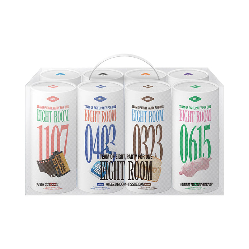 (PREORDER) ATEEZ8 ROOM - TISSUE CAN SET
