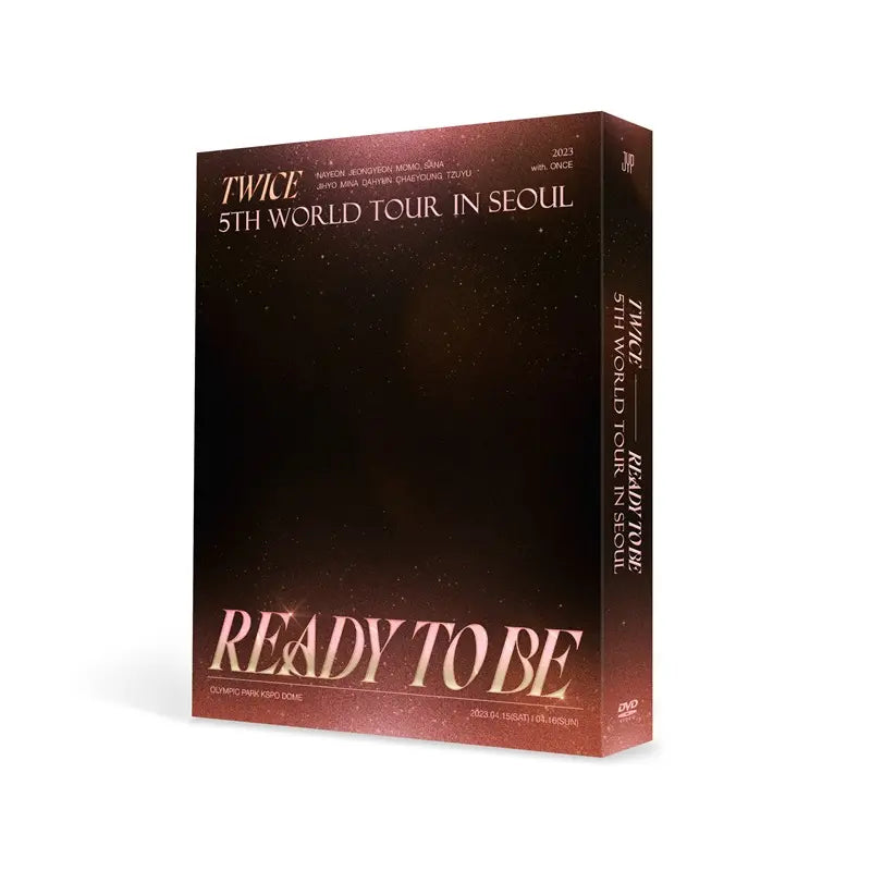 TWICE - 5TH WORLD TOUR - READY TO BE IN SEOUL (DVD)
