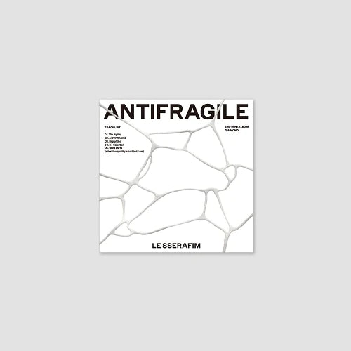 LE SSERAFIM - 2ND MINI ALBUM - ANTIFRAGILE (COMPACT VER.)