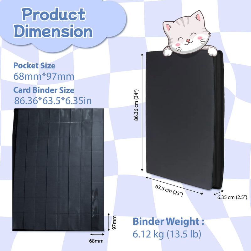 64-POCKET ZIP-UP BINDER - HOLDS 3,072 PHOTOCARDS (TCG COMPATIBLE) Oh Seoul Happy 64-POCKET ZIP-UP BINDER - HOLDS 3,072 PHOTOCARDS (TCG COMPATIBLE) Oh Seoul Happy