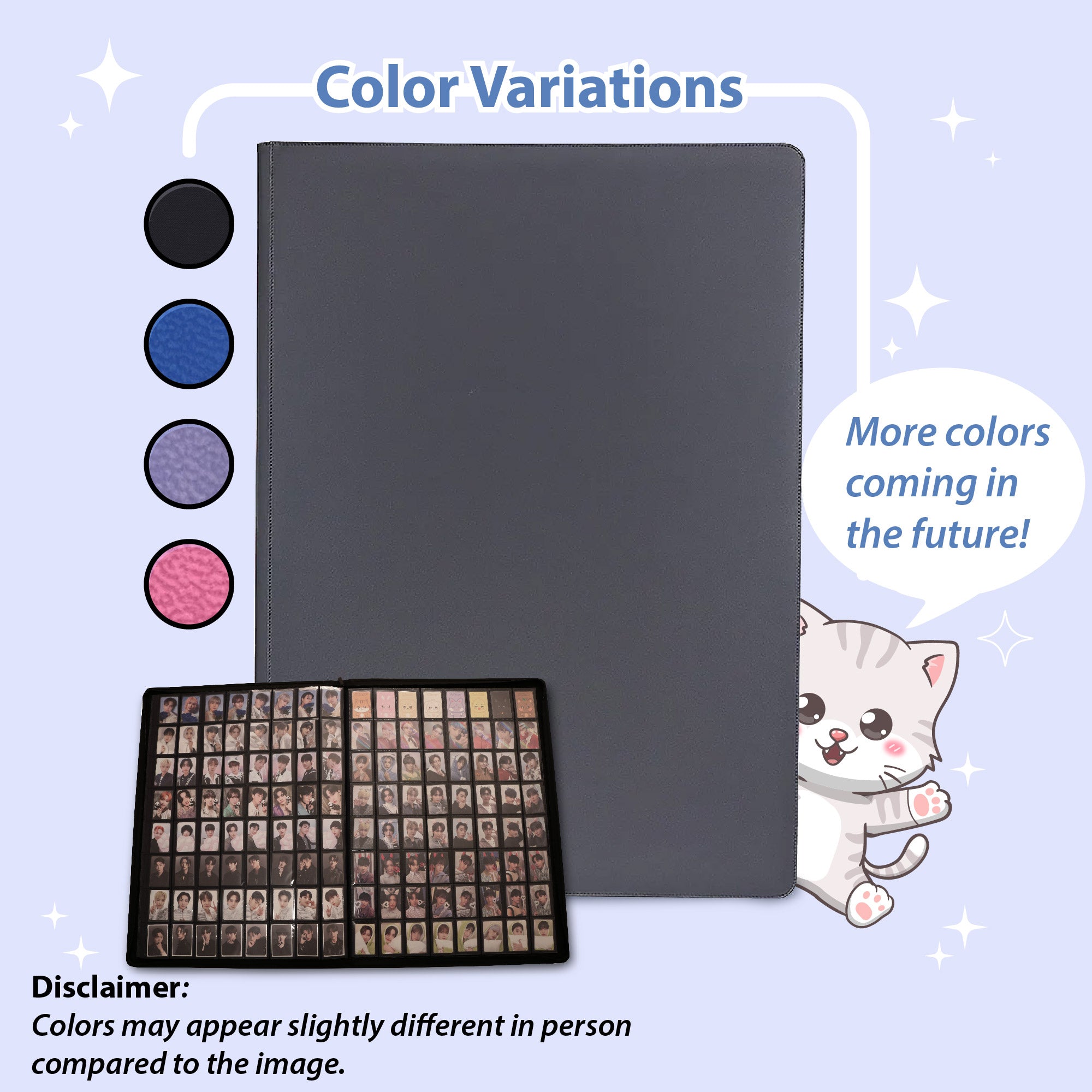 OSHIES 64-POCKET ZIP-UP BINDER — Oh Seoul Happy