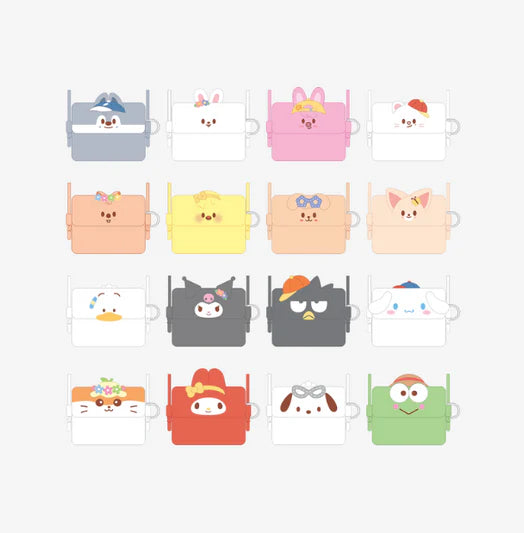 (PREORDER NOV-DEC) STRAY KIDS - SKZOO X SANRIO CHARACTERS - OFFICIAL MD  - CARD WALLET CROSS BAG