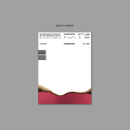 LE SSERAFIM - 1ST STUDIO ALBUM - UNFORGIVEN