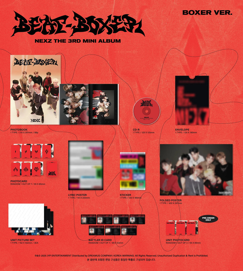 NEXZ - 3RD MINI ALBUM - BEAT-BOXER