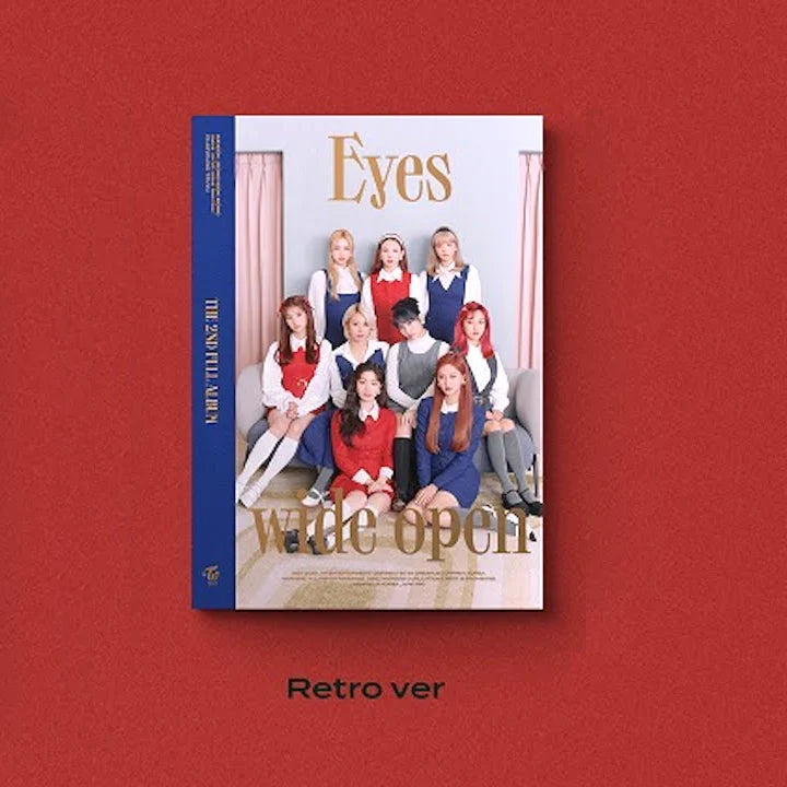 TWICE - 2ND ALBUM - EYES WIDE OPEN