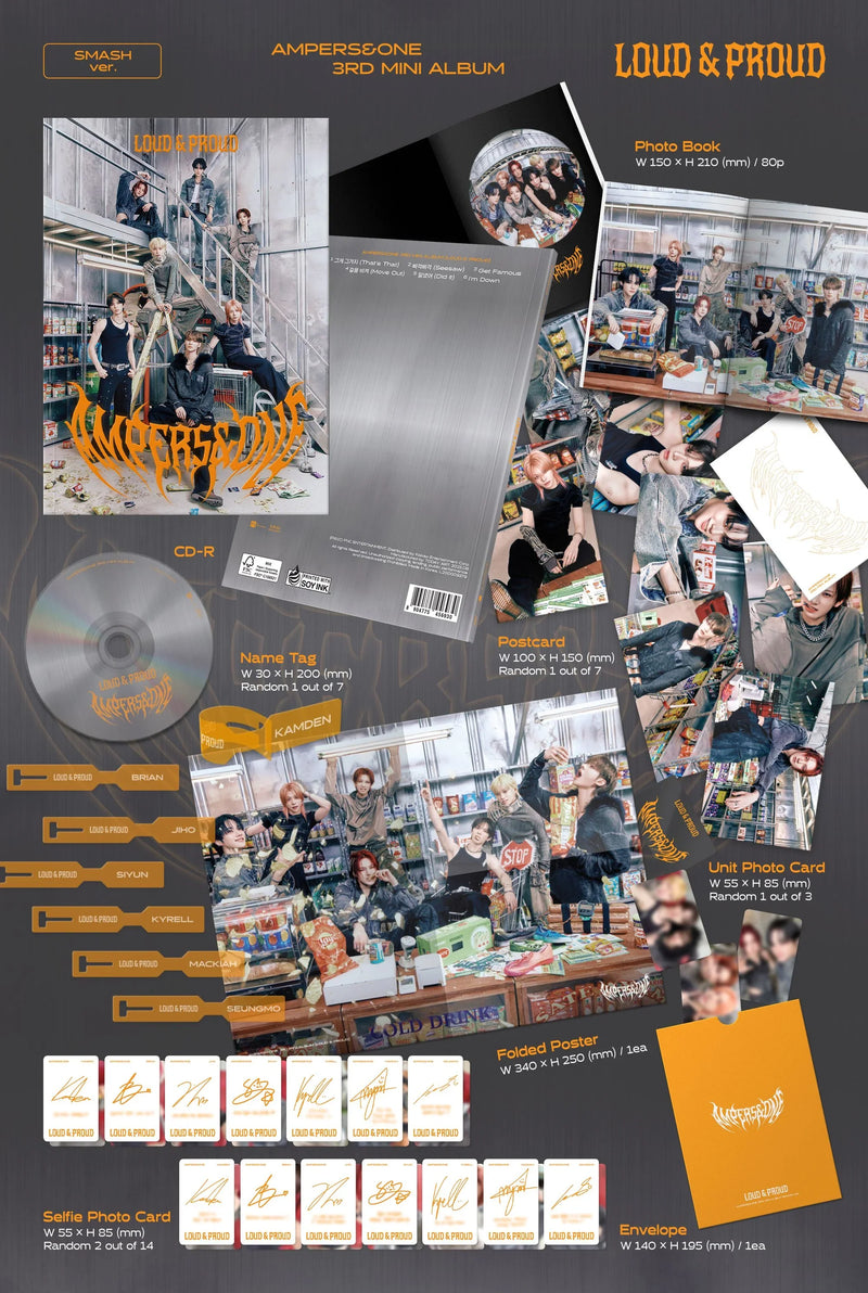 AMPERS&ONE - 3RD MINI ALBUM - LOUD & PROUD