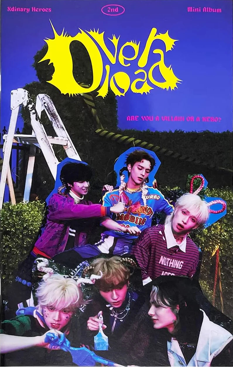 Dione Energy Overload CD 2枚組 XDINARY HEROES - 2ND MINI ALBUM - OVERLOAD — Oh Seoul Happy