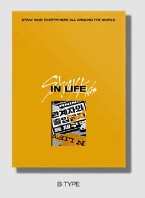 STRAY KIDS - 1ST ALBUM REPACKAGE - IN LIFE (REGULAR VER.) - Oh Seoul Happy B VER. Albums