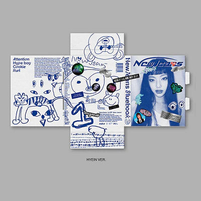 NEWJEANS - 1ST EP ALBUM - (BLUEBOOK VER.)