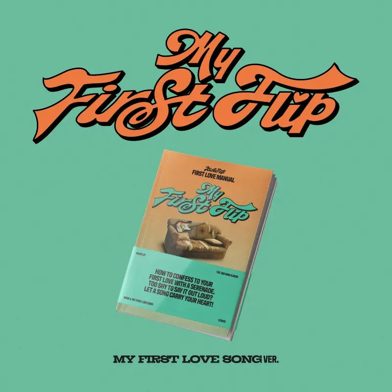 (MAKESTAR EVENT) KICKFLIP - 3RD MINI ALBUM - MY FIRST FLIP (PHOTOBOOK RANDOM VER.)