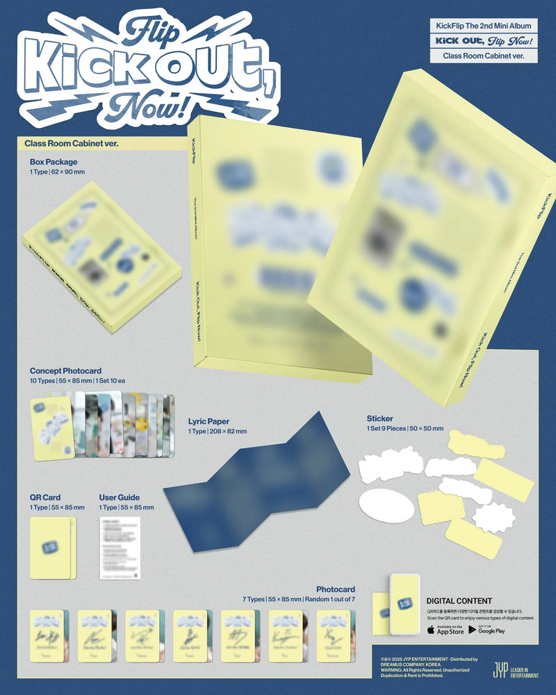 KICKFLIP - 2ND  MINI ALBUM - KICK OUT, FLIP NOW! (PLATFORM VER.)