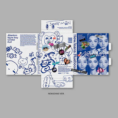 NEWJEANS - 1ST EP ALBUM - (BLUEBOOK VER.)