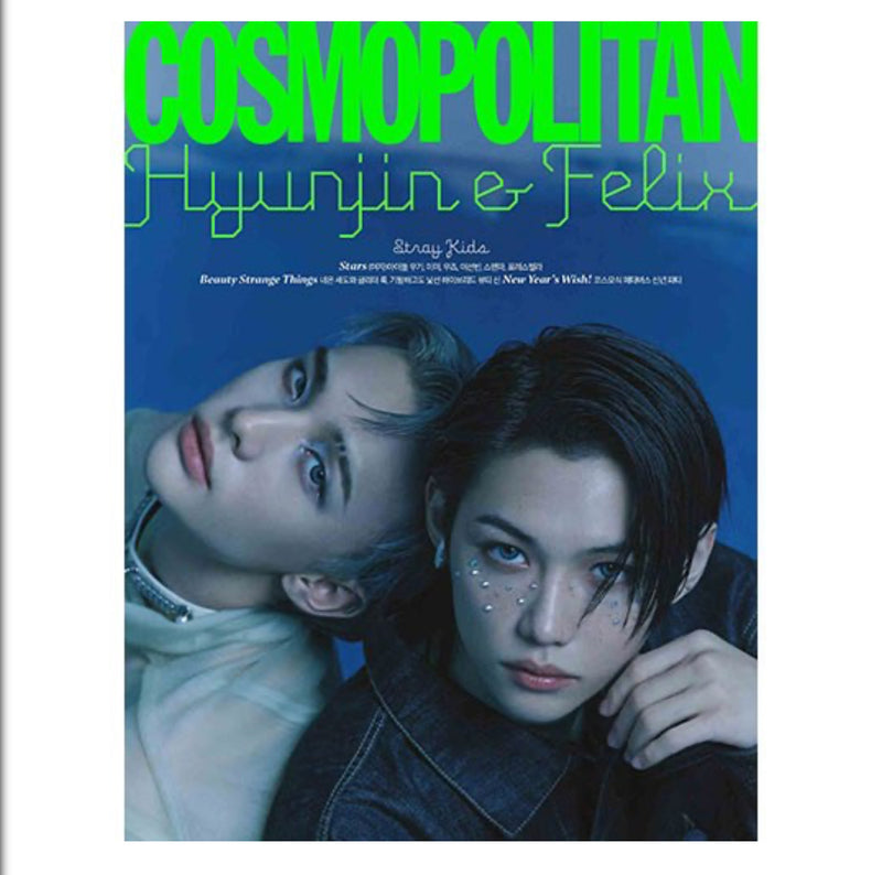 STRAY KIDS - HYUNJIN & FELIX - COSMOPOLITAN MAGAZINE