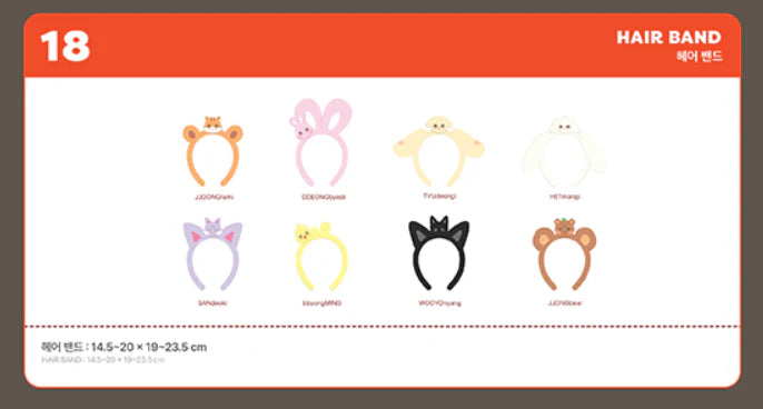 ATEEZ - ANITEEZ IN TREASURE (HAIR BAND)