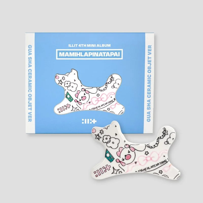 ILLIT - 4TH MINI ALBUM - MAMIHLAPINATAPAI (GUA SHA CERAMIC OBJECT VER.)