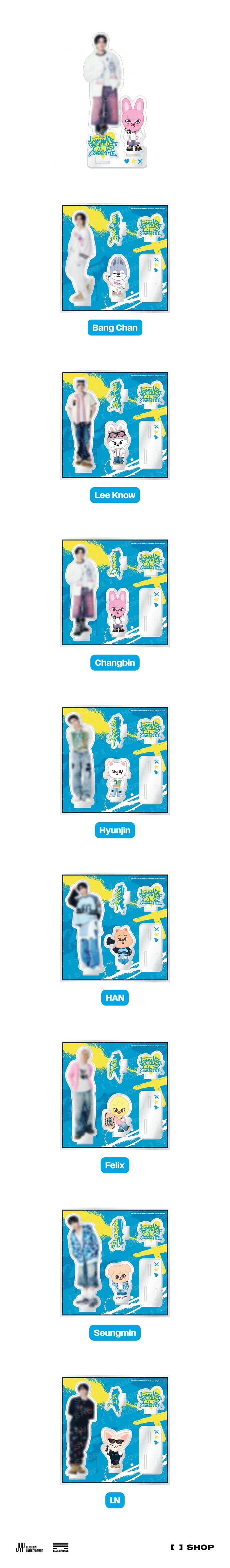 (PREORDER) STRAY KIDS - dominATE : celebrATE WORLD TOUR OFFICIAL MERCH - ACRYLIC STAND