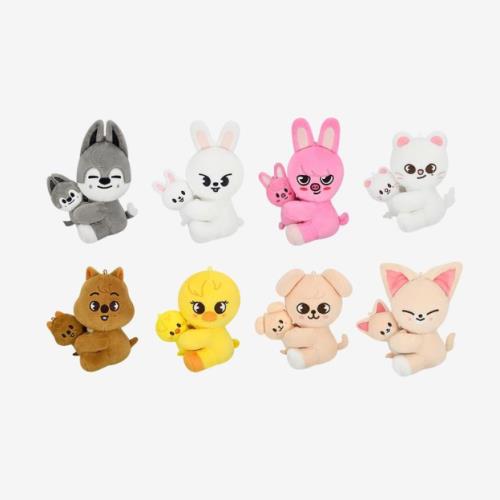 (PREORDER) STRAY KIDS - dominATE : celebrATE WORLD TOUR OFFICIAL MERCH - SKZOO MAGNET PLUSH SET