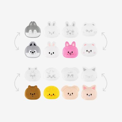 (PREORDER) STRAY KIDS - dominATE : celebrATE WORLD TOUR OFFICIAL MERCH - SKZOO REVERSIBLE FACE POUCH