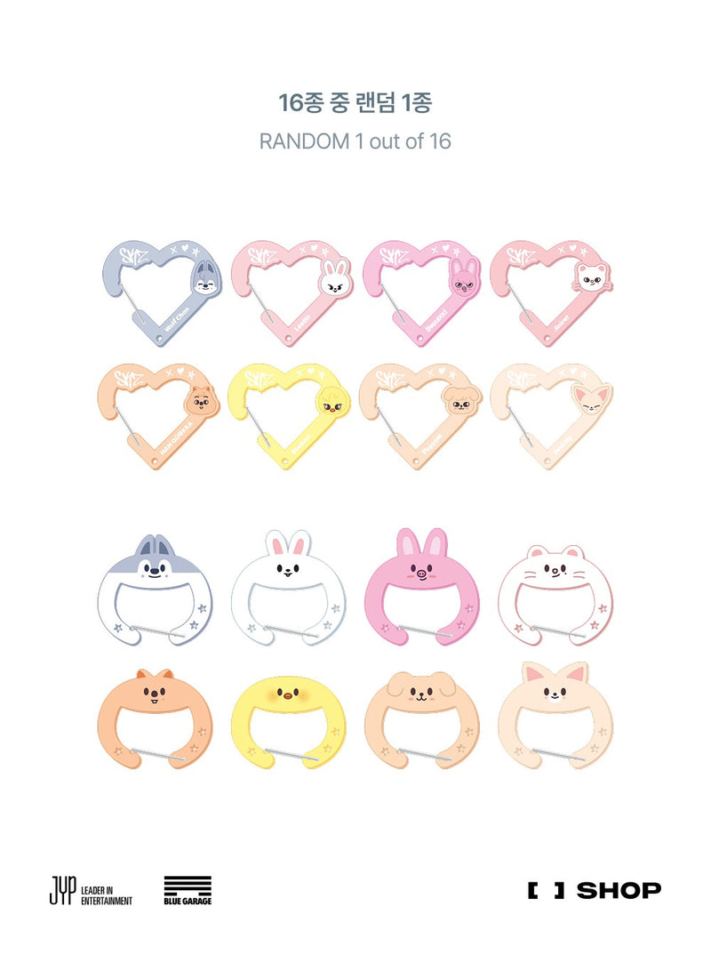 (PREORDER) STRAY KIDS - dominATE : celebrATE WORLD TOUR OFFICIAL MERCH - SKZOO SECRET ACRYLIC CARABINER (RANDOM)