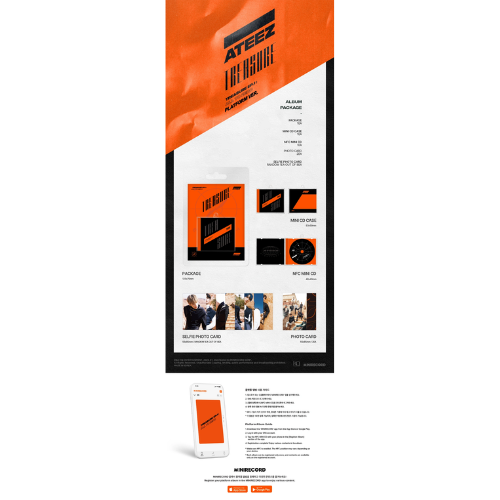 (PREORDER 4/16) ATEEZ - REPACKAGE TREASURE EP.1 : ALL TO ZERO (PLATFORM VER.)