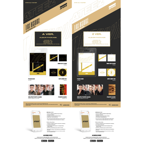 (PREORDER 4/16) ATEEZ - REPACKAGE TREASURE EP.FIN : ALL TO ACTION (PLATFORM VER.)