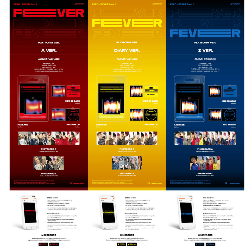 (PREORDER 4/16) ATEEZ - REPACKAGE ZERO : FEVER PART. 2 (PLATFORM VER.)