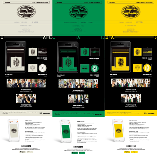 (PREORDER 4/16) ATEEZ - REPACKAGE ZERO : FEVER EPILOGUE (PLATFORM VER.)