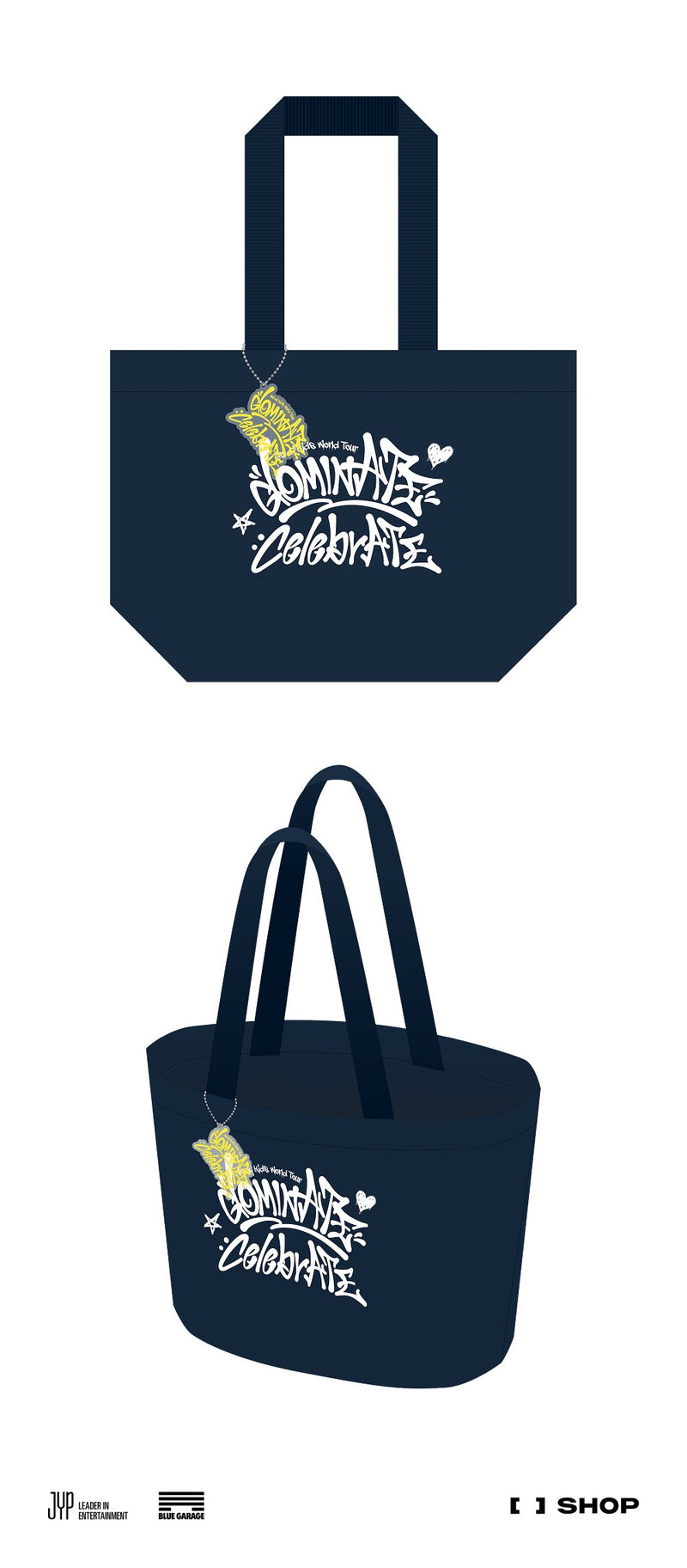 (PREORDER) STRAY KIDS - dominATE : celebrATE WORLD TOUR OFFICIAL MERCH - REUSABLE BAG